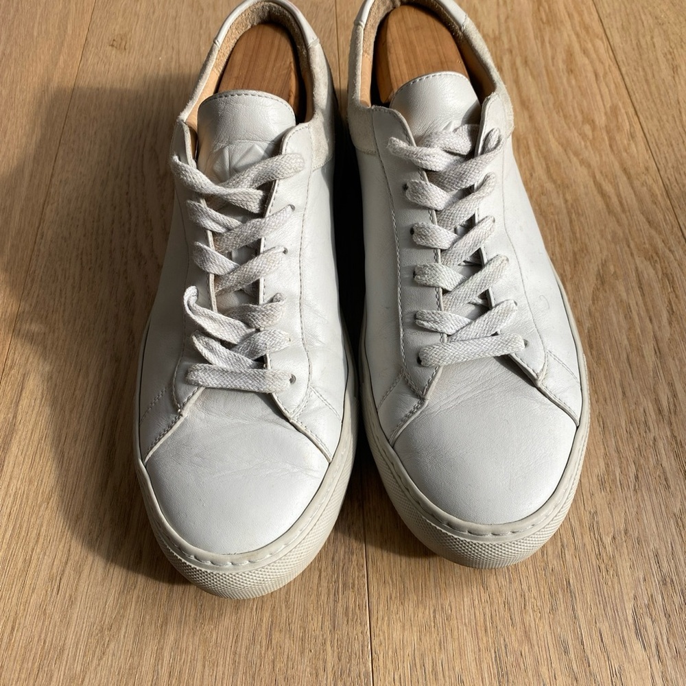 KOIO White Leather Sneakers